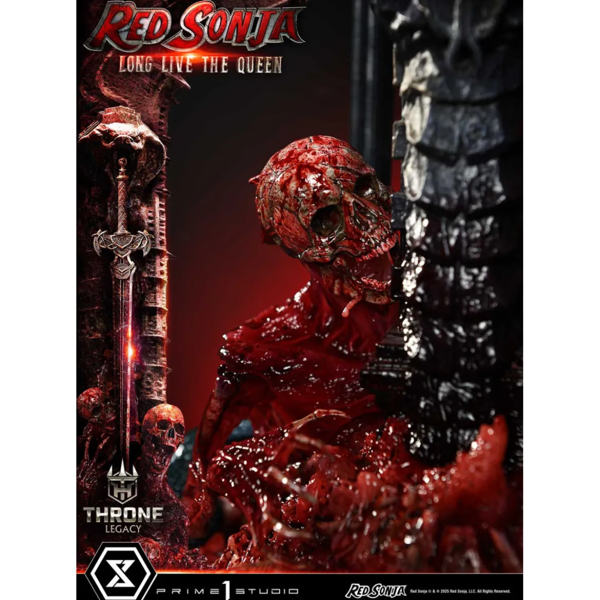 Prime 1 Throne Legacy Red Sonja Red Sonja : Long Live the Queen Bonus Version