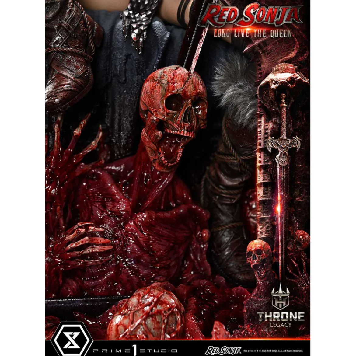 Prime 1 Throne Legacy Red Sonja Red Sonja : Long Live the Queen Bonus Version