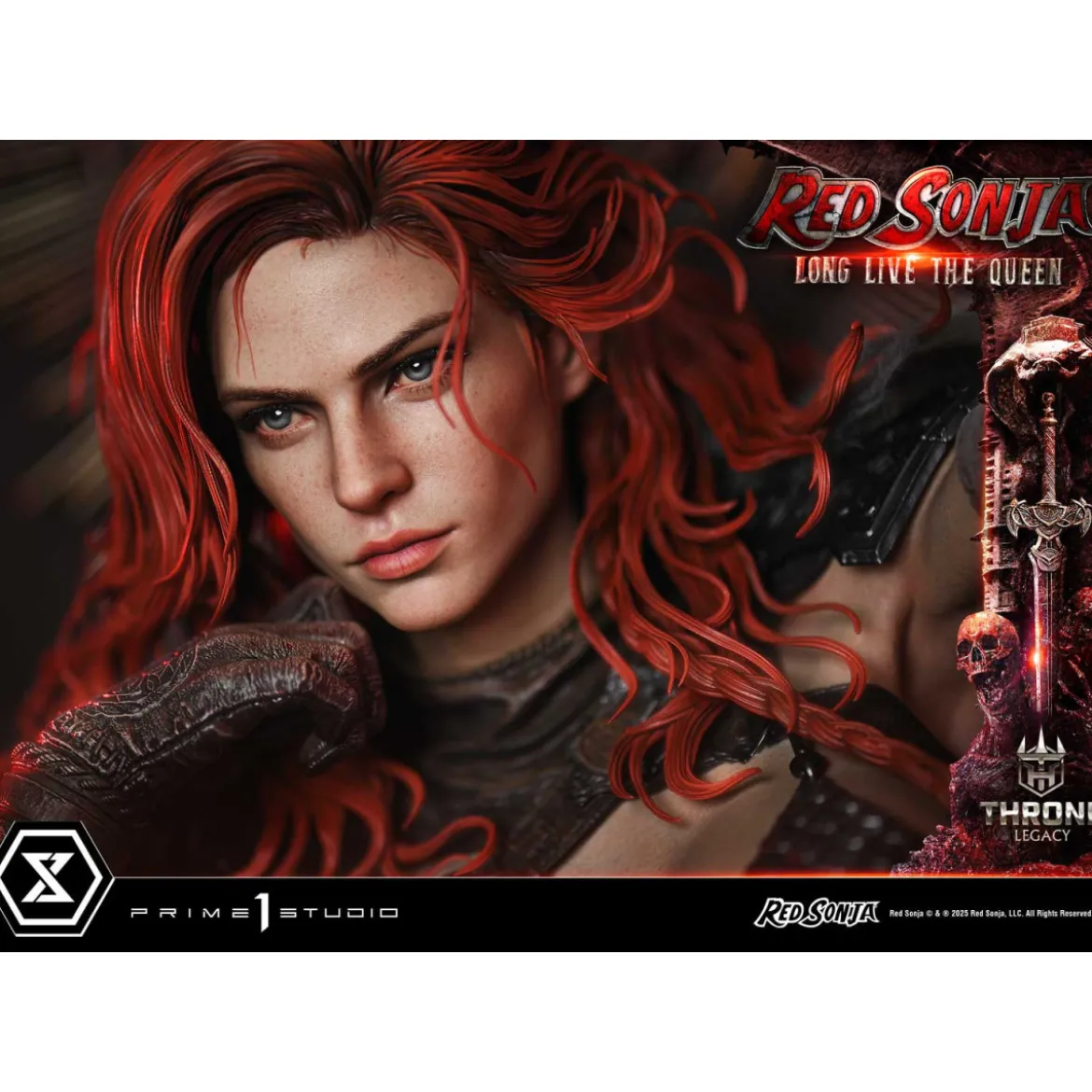 Prime 1 Throne Legacy Red Sonja Red Sonja : Long Live the Queen Bonus Version