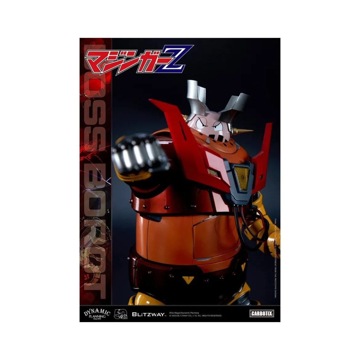 5PRO Studio Carbotix - Boss Borot Mazinger Goldorak - Hybrid Carbon Action Figure Series CX-005