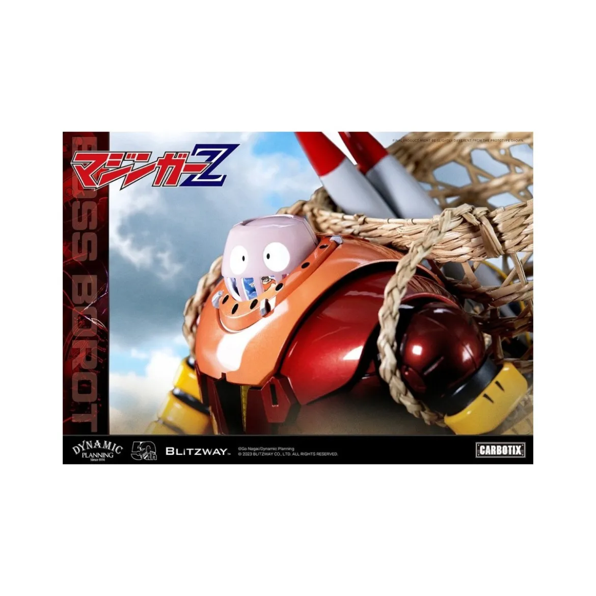 5PRO Studio Carbotix - Boss Borot Mazinger Goldorak - Hybrid Carbon Action Figure Series CX-005