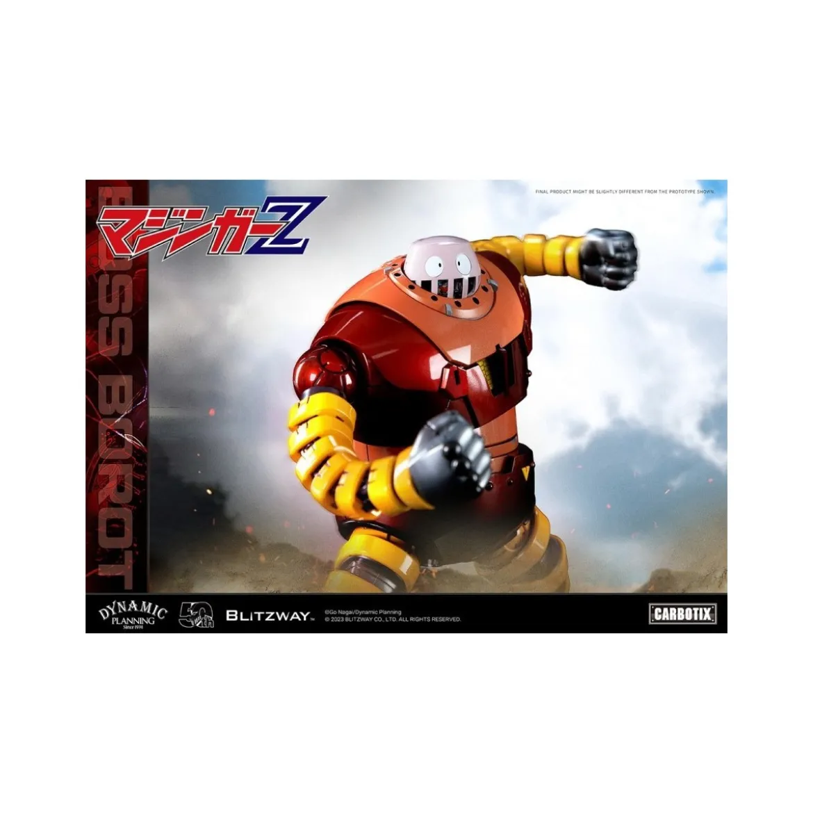 5PRO Studio Carbotix - Boss Borot Mazinger Goldorak - Hybrid Carbon Action Figure Series CX-005