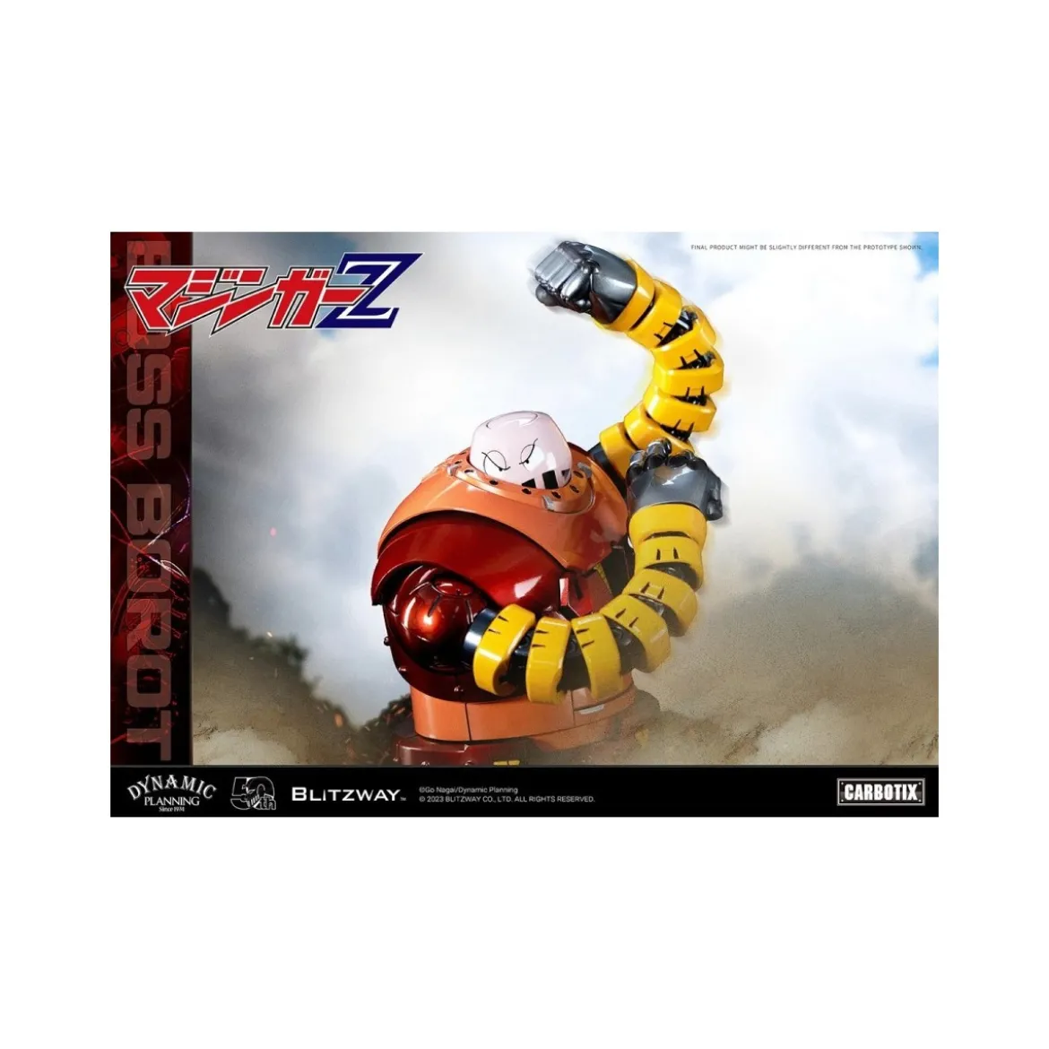 5PRO Studio Carbotix - Boss Borot Mazinger Goldorak - Hybrid Carbon Action Figure Series CX-005
