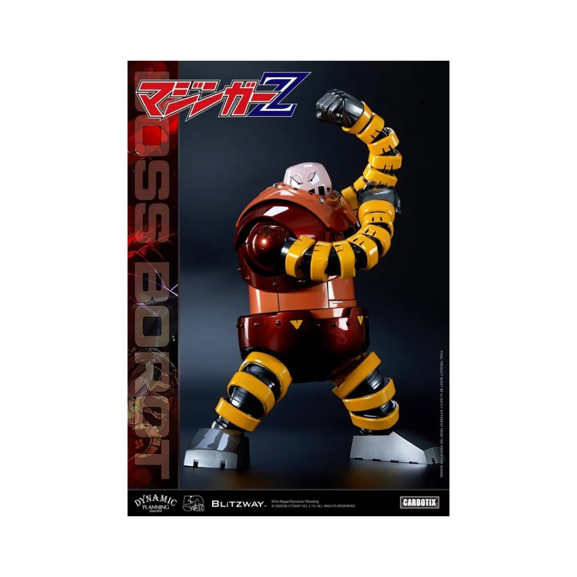5PRO Studio Carbotix - Boss Borot Mazinger Goldorak - Hybrid Carbon Action Figure Series CX-005