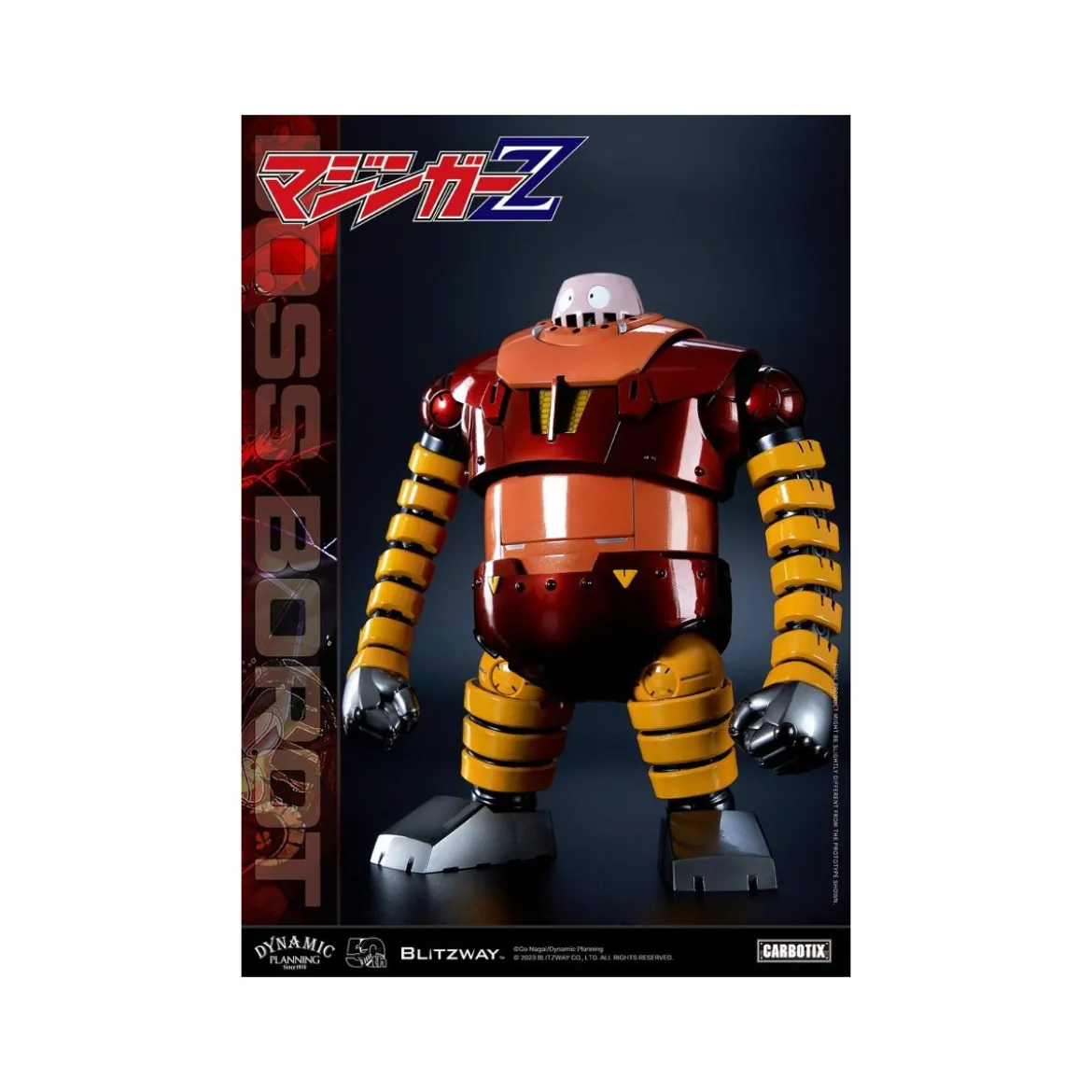 5PRO Studio Carbotix - Boss Borot Mazinger Goldorak - Hybrid Carbon Action Figure Series CX-005
