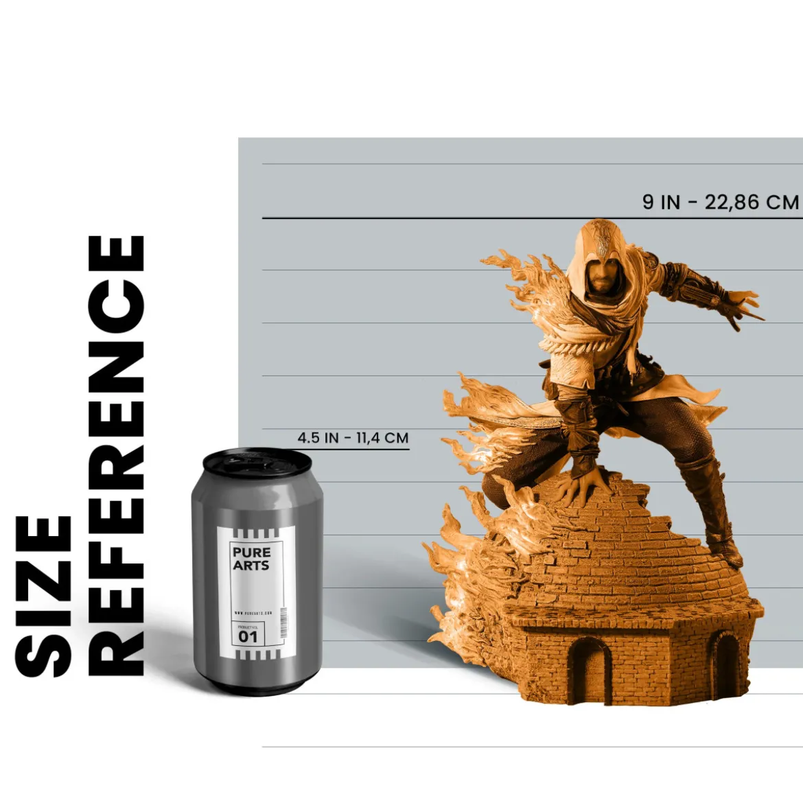 Pure Arts - Animus Basim 1/8 - Assassin´s Creed Mirage