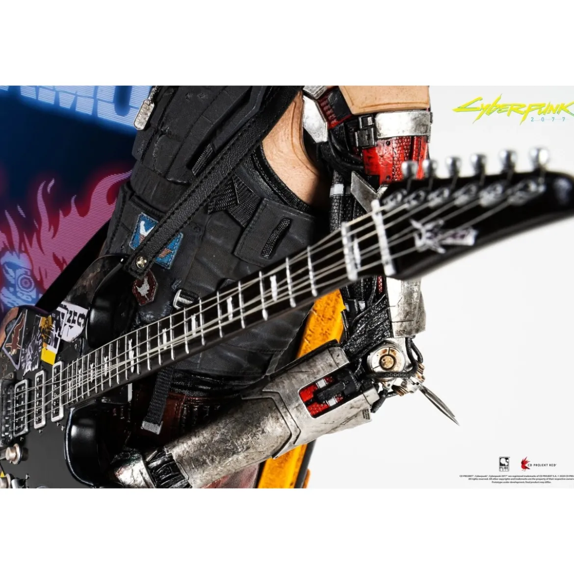 Pure Arts - Johnny Silverhand 1/4 Statue Exclusive - Cyberpunk 2077