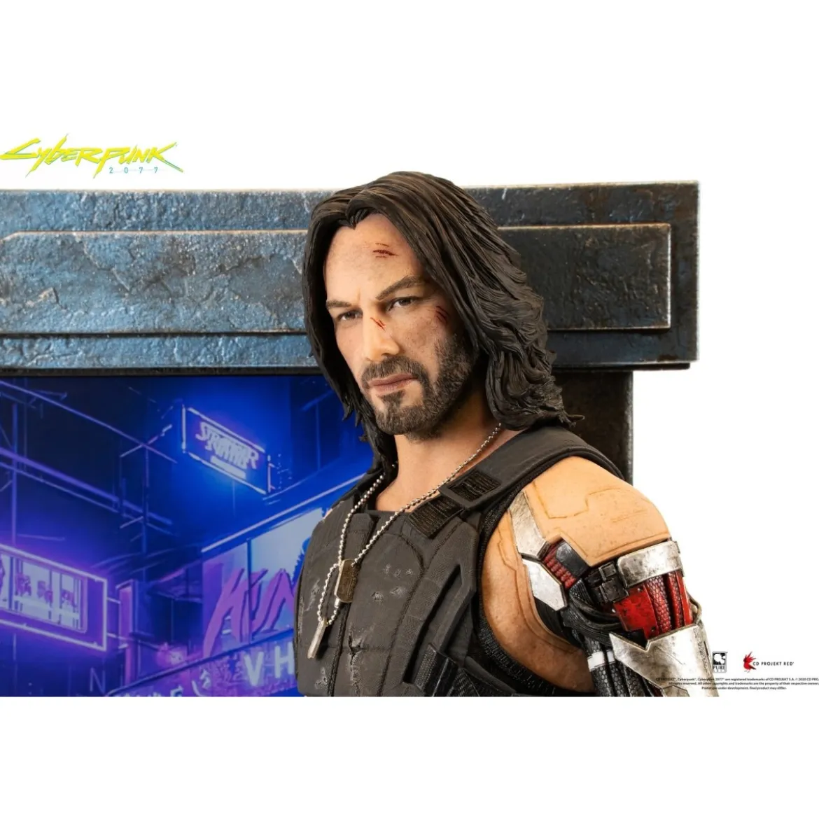 Pure Arts - Johnny Silverhand 1/4 Statue Exclusive - Cyberpunk 2077
