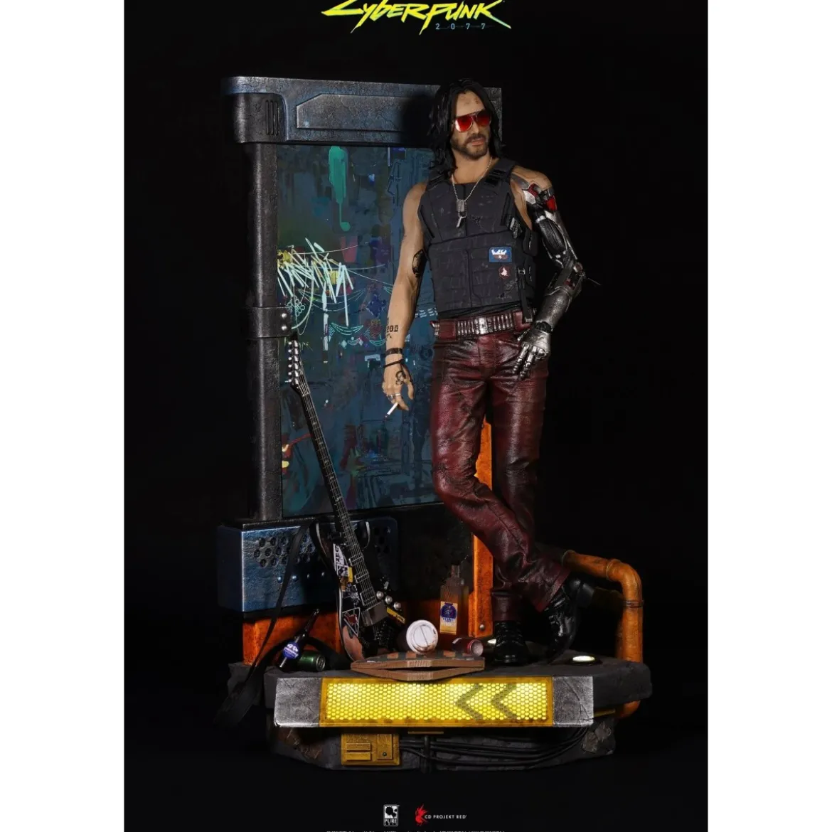 Pure Arts - Johnny Silverhand 1/4 Statue Exclusive - Cyberpunk 2077