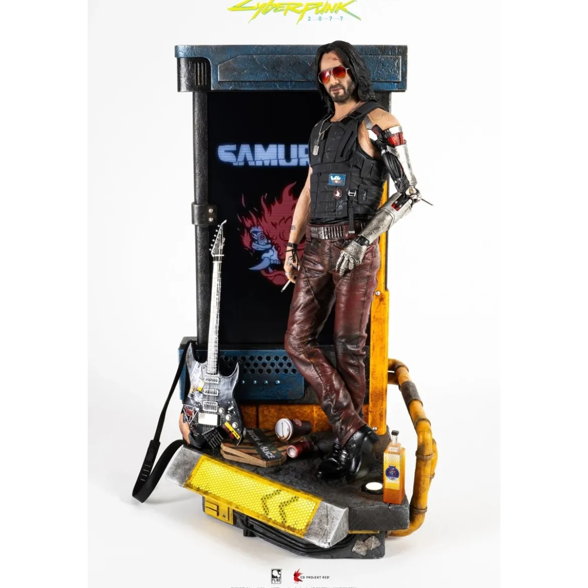 Pure Arts - Johnny Silverhand 1/4 Statue Exclusive - Cyberpunk 2077