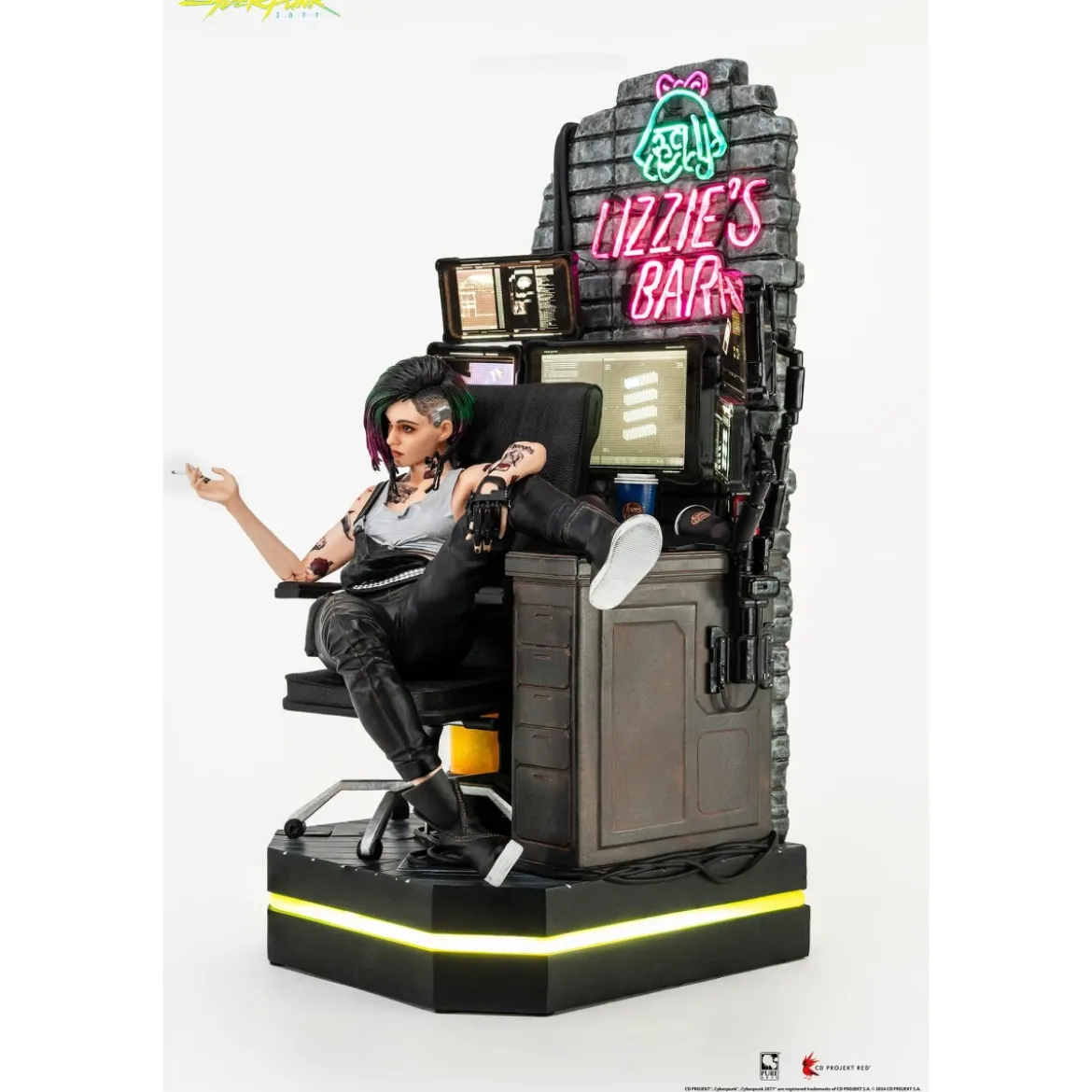 Pure Arts - Judy Alvarez 1/4 Statue - Cyberpunk 2077