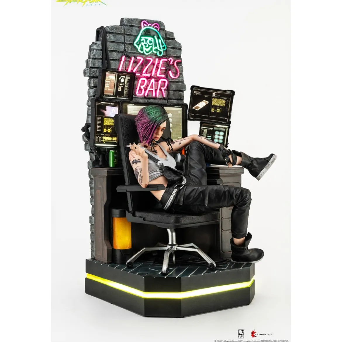 Pure Arts - Judy Alvarez 1/4 Statue - Cyberpunk 2077