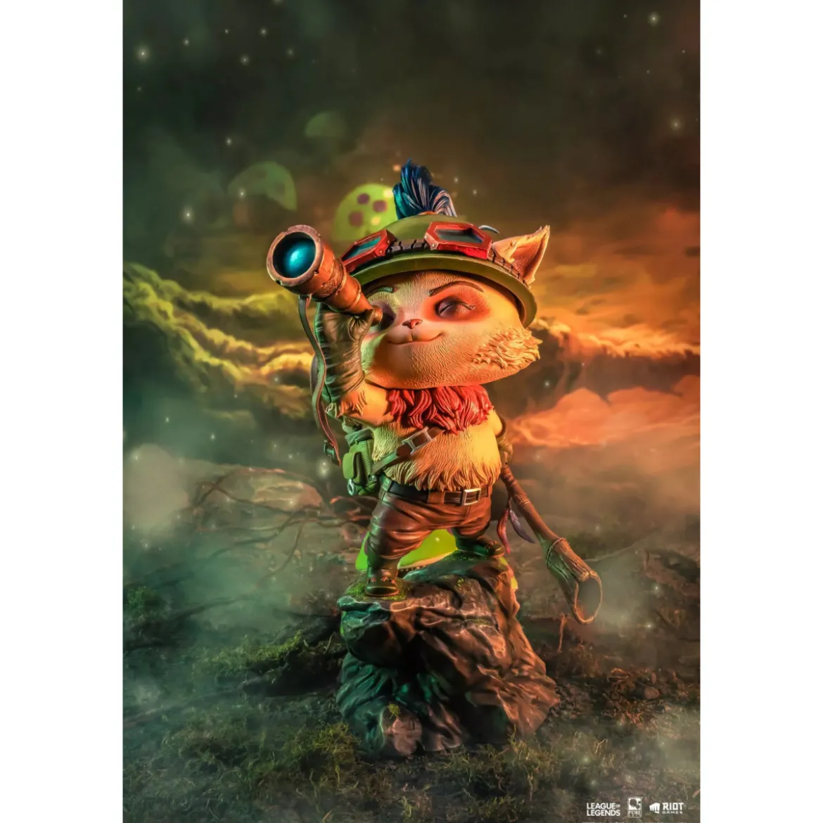 Pure Arts - League of Legends TEEMO 1/4 Scale Statue