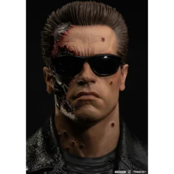 Pure Arts Terminator 2 T-800 Model 101 Battle Damaged Art Mask
