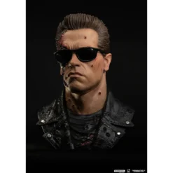 Pure Arts Terminator 2 T-800 Model 101 Battle Damaged Art Mask