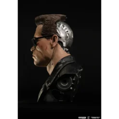 Pure Arts Terminator 2 T-800 Model 101 Battle Damaged Art Mask