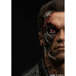 Pure Arts Terminator 2 T-800 Model 101 Battle Damaged Art Mask