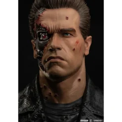 Pure Arts Terminator 2 T-800 Model 101 Battle Damaged Art Mask