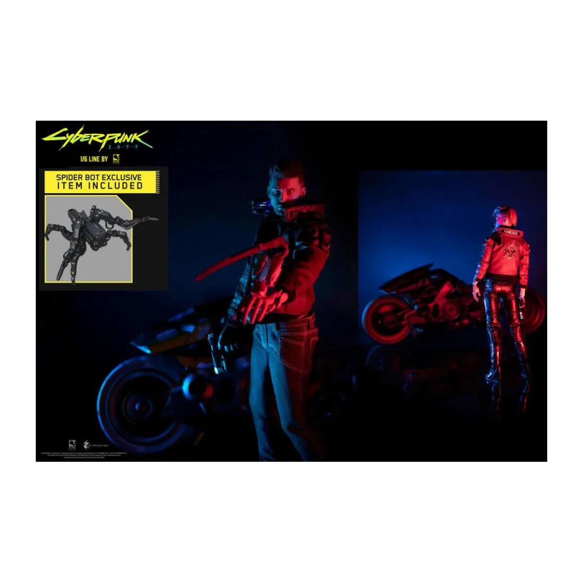Pure Arts - V Male, V Female & Yaiba Kusanagi Ultimate Set 1/6 - Cyberpunk 2077
