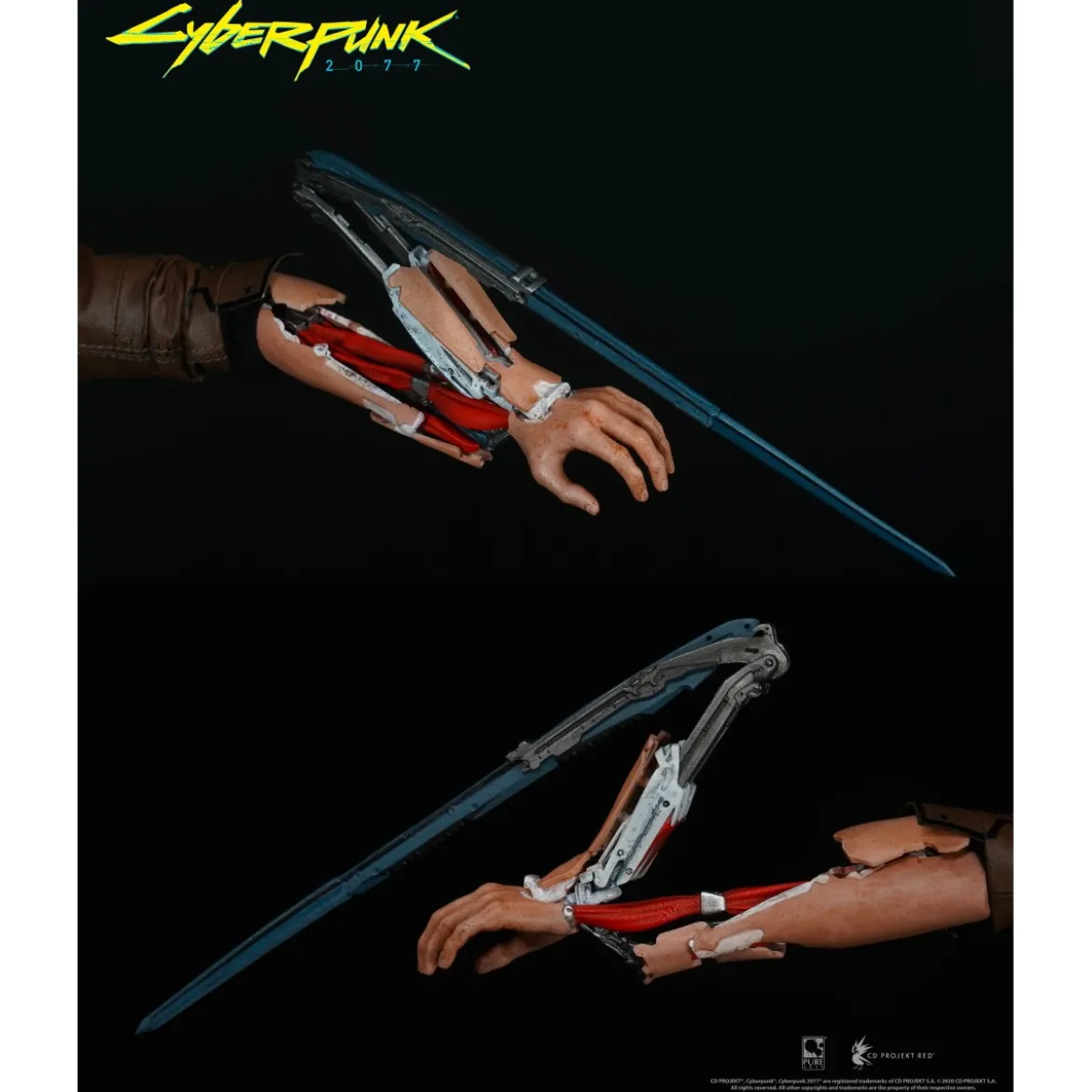 Pure Arts - V Male & Yaiba Kusanagi Set 1/6 - Cyberpunk 2077