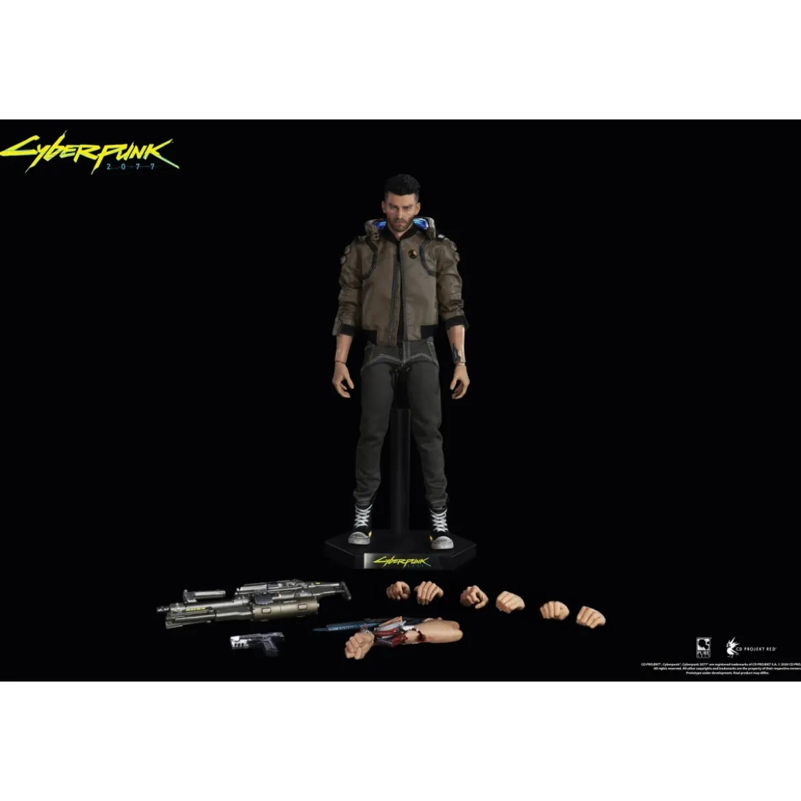 Pure Arts - V Male & Yaiba Kusanagi Set 1/6 - Cyberpunk 2077