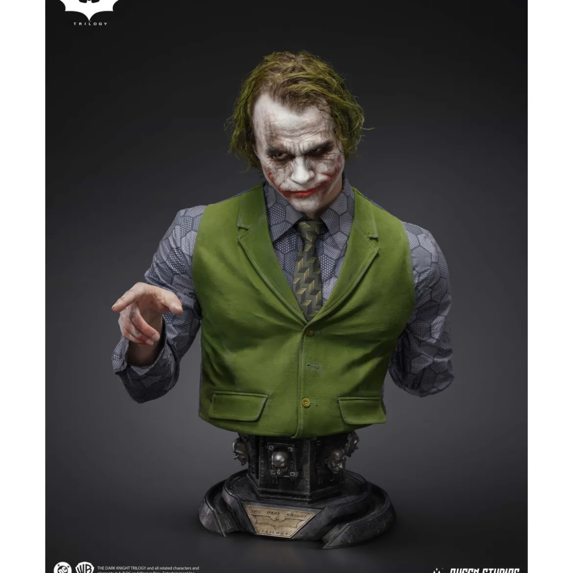 Queen Studios - DC Comics - The Joker (The Dark Knight) Life-size Bust