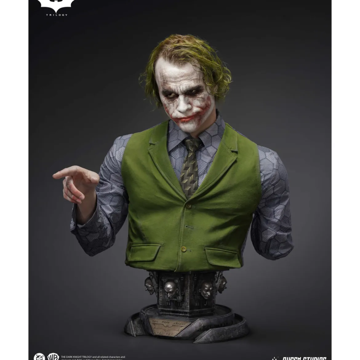 Queen Studios - DC Comics - The Joker (The Dark Knight) Life-size Bust