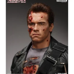 Queen Studios - T-800 Battle Damaged Life-Size Bust - Terminator 2