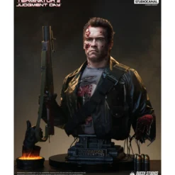 Queen Studios - T-800 Battle Damaged Life-Size Bust - Terminator 2