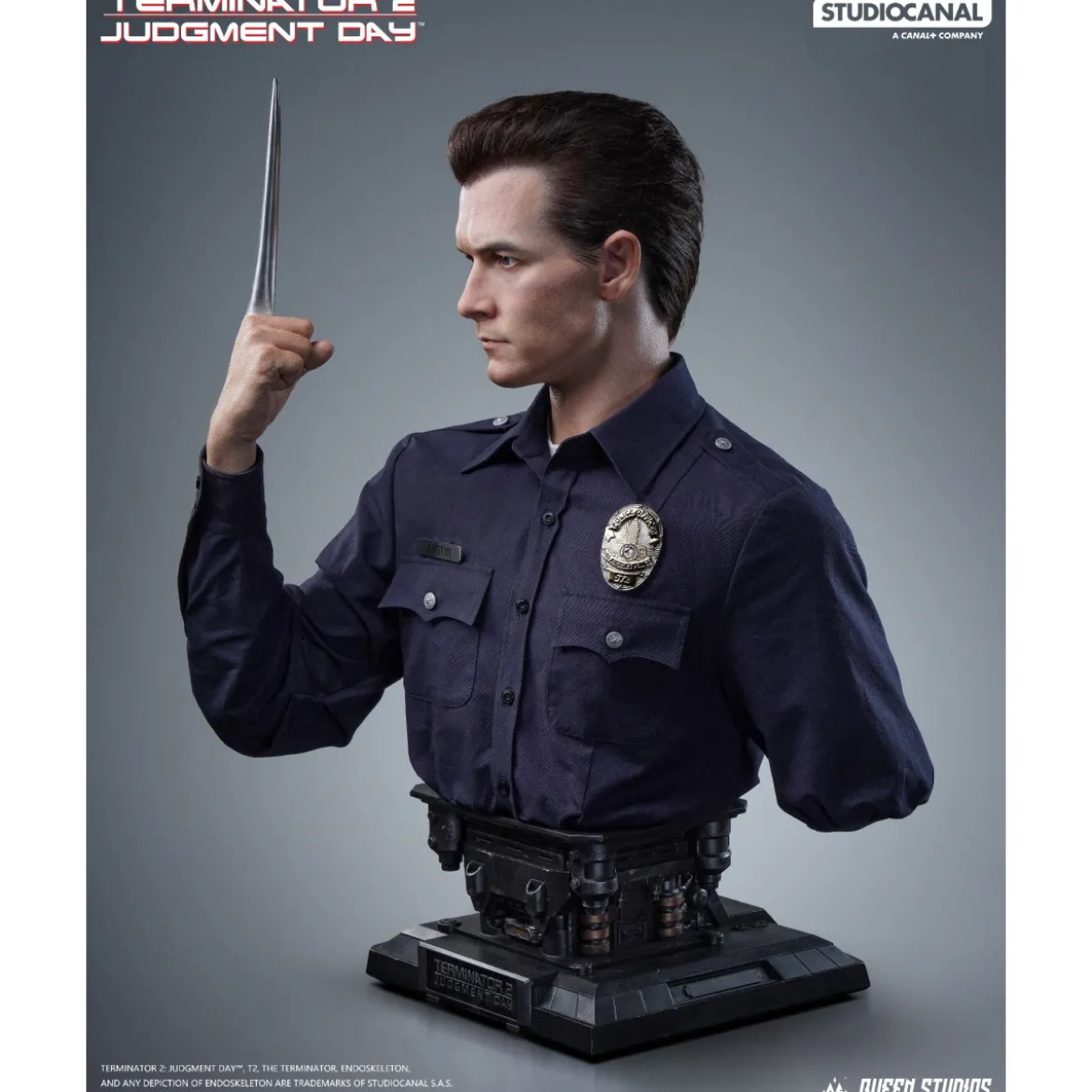Queen studios - Terminator 2 - T1000 Life Size Bust 2.0