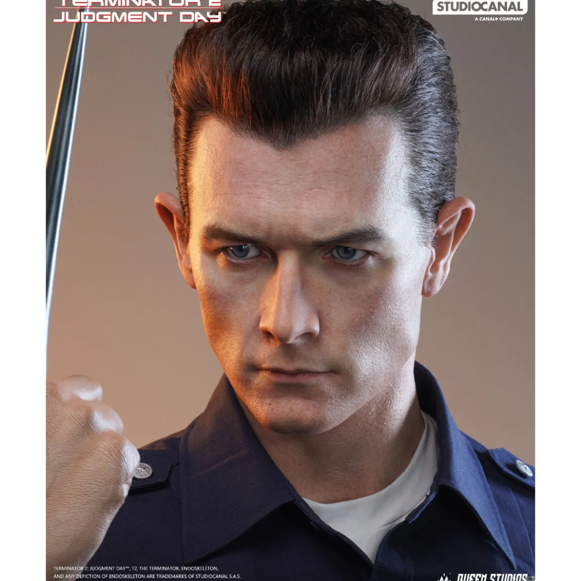Queen studios - Terminator 2 - T1000 Life Size Bust 2.0
