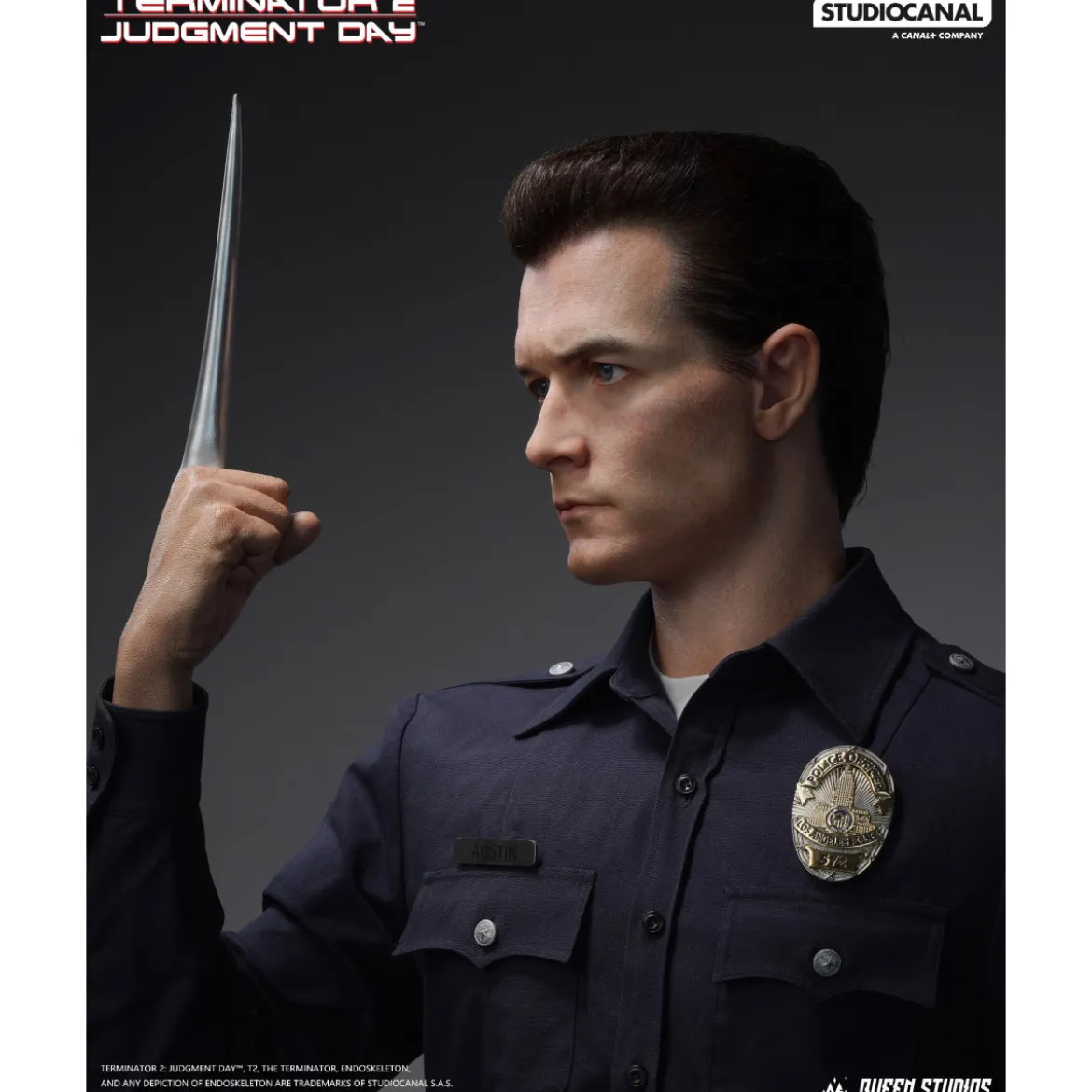 Queen studios - Terminator 2 - T1000 Life Size Bust 2.0