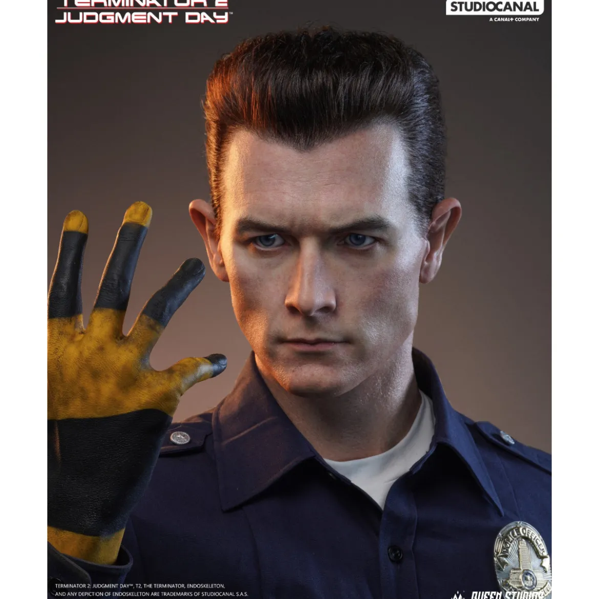 Queen studios - Terminator 2 - T1000 Life Size Bust 2.0