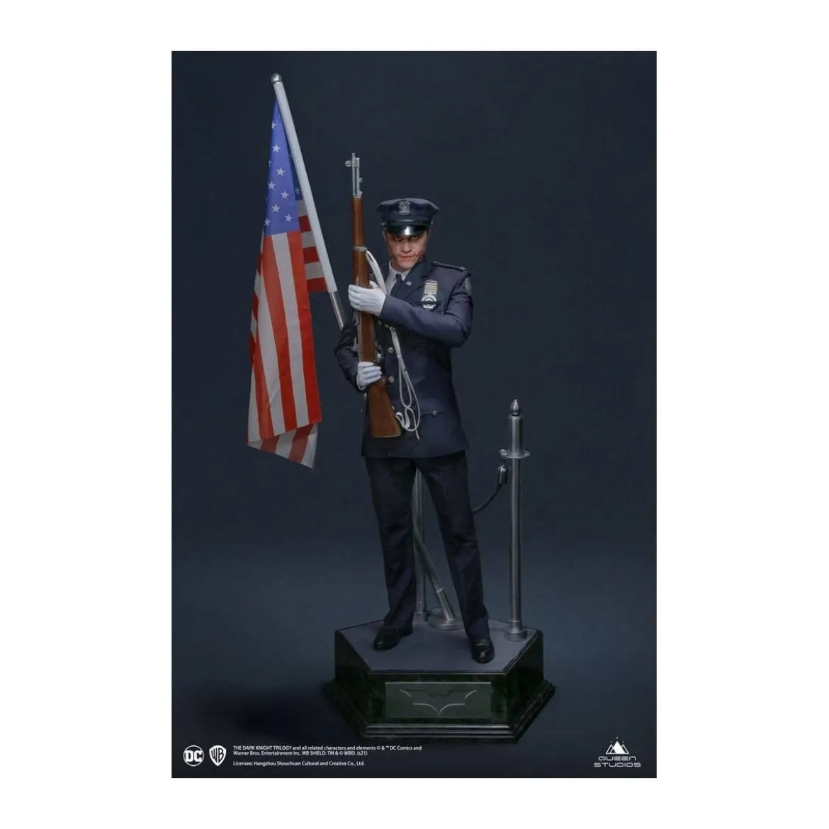 Queen Studios - 1/3 The Dark Knight Joker Police Uniform - Heat Ledger