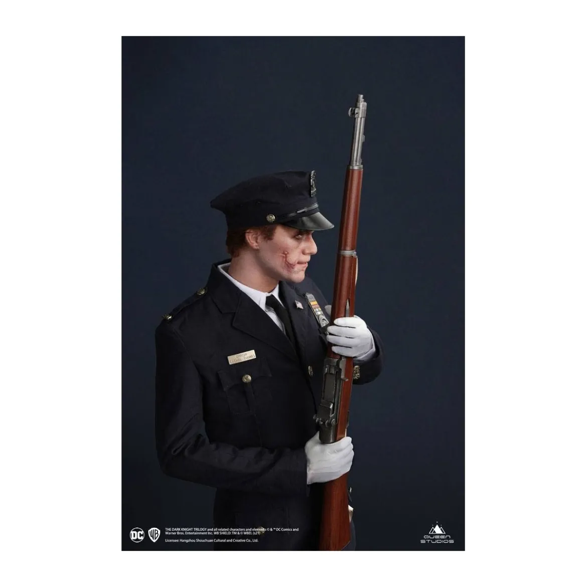 Queen Studios - 1/3 The Dark Knight Joker Police Uniform - Heat Ledger