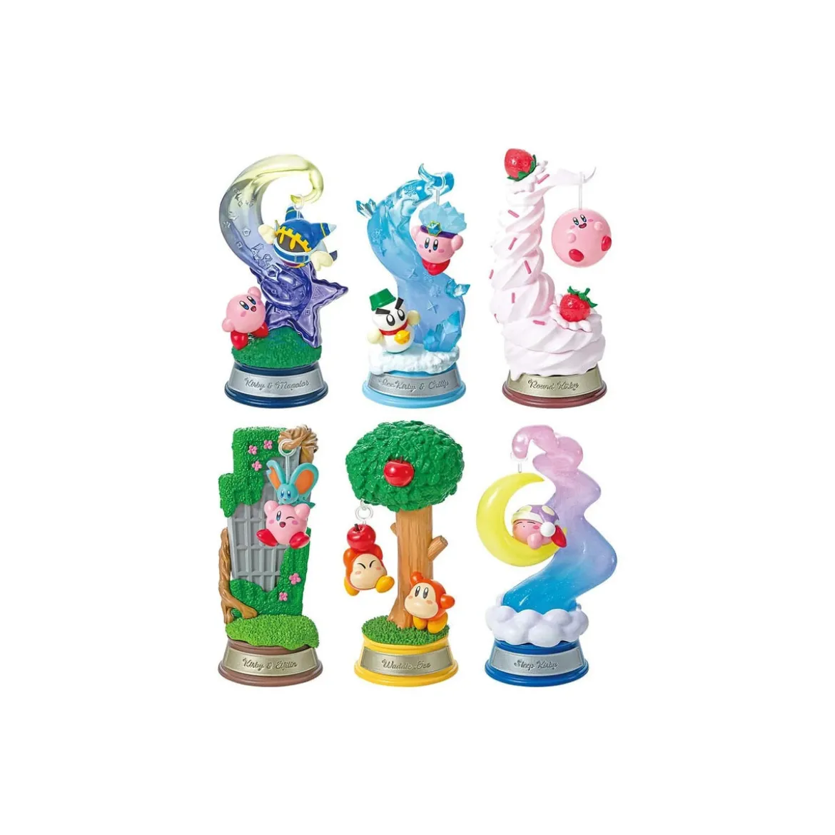 Re-Ment - Kirby in Dreamland - KIRBY SWING set de 6 figurines en blind box.