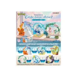Re-Ment - Pokemon - Circular Diorama Collection 2 Sparkling Moments set de 6 figurines en blind box