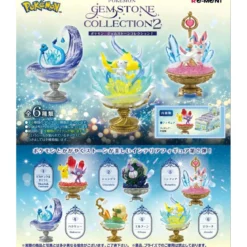 Re-Ment - Pokemon - GEMSTONE COLLECTION 2 set de 6 figurines en blind box.