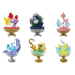Re-Ment - Pokemon - GEMSTONE COLLECTION 2 set de 6 figurines en blind box.