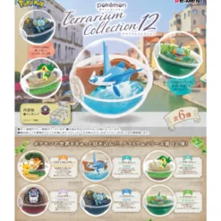 Re-Ment - Pokemon - TERRARIUM COLLECTION VOL 12 set de 6 figurines en blind box.