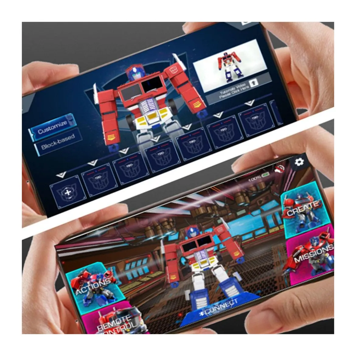 Robosen - Transformers Optimus Prime - robot auto-transformable interactif - Version Anglaise