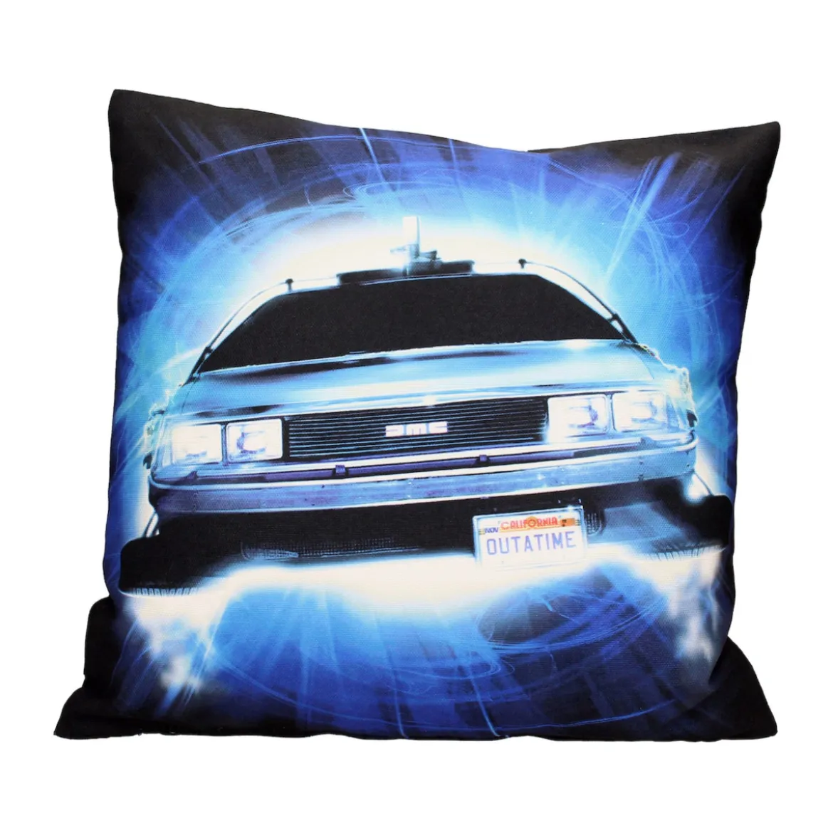 SD Toys - Coussin oreiller DELOREAN ROADS - Retour vers le Futur - Back to the Future - BTTF