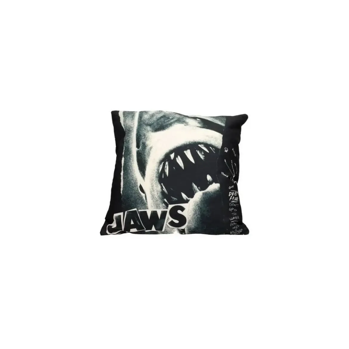 SD Toys - Coussin oreiller JAWS - Les Dents de la Mer movie poster Noir et Blanc