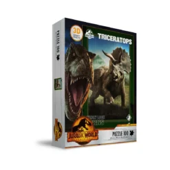 SD Toys - Puzzle Jurassic World effet 3D - Triceratops 100 pcs