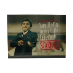 SD Toys - Scarface poster en verre "Say Hello"