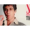 SD Toys - Scarface poster en verre "The World is yours" fond gris