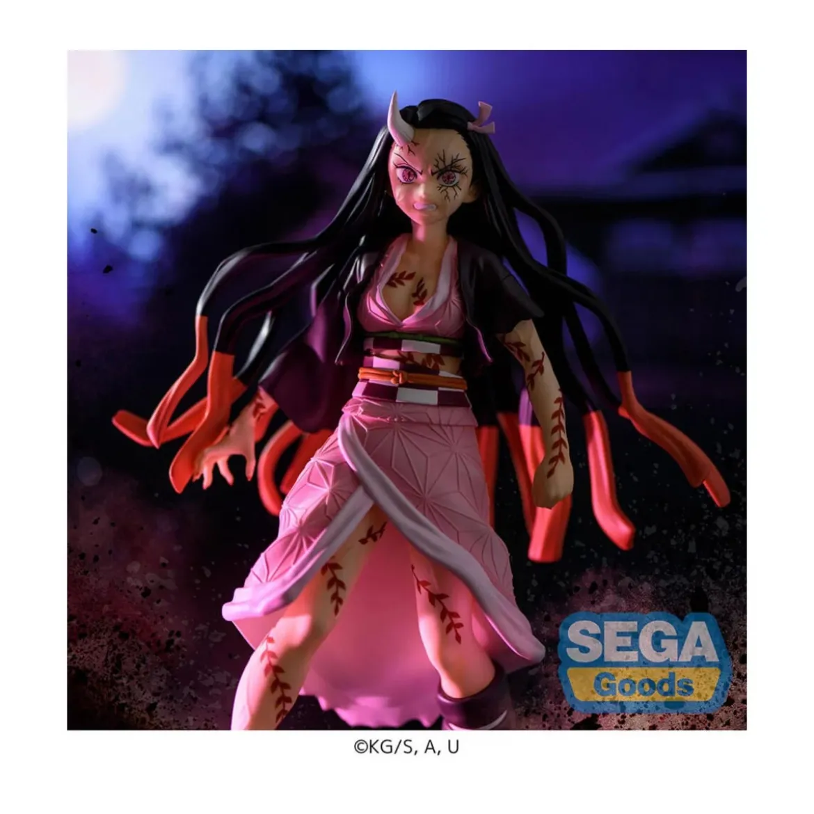 SEGA FIGURIZMA - NEZUKO KAMADO DEMON FORM ADVANCING VER. - Demon Slayer