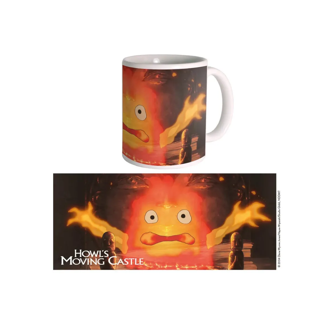 Semic - Mug Ghibli 11 - Calcifer - Le château ambulant