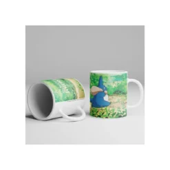 Semic - Mug Ghibli 08 - Totoro Bleu et Blanc - Mon Voisin Totoro