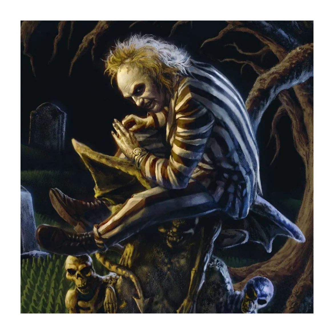 Sideshow Beetlejuice impression - Art Print The Ghost With the Most - 46 x 61 cm - non encadrée